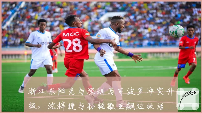 浙江东阳光与深圳马可波罗冲突升级，沈梓捷与孙铭徽互飙垃圾话
