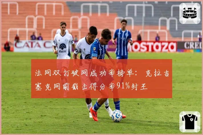 法网双打破网成功率榜单：克拉吉塞克网前截击得分率91%封王